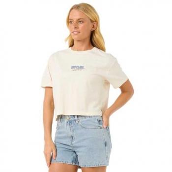 Tee-shirt Blanc Femme Rip Curl Sun & Sea