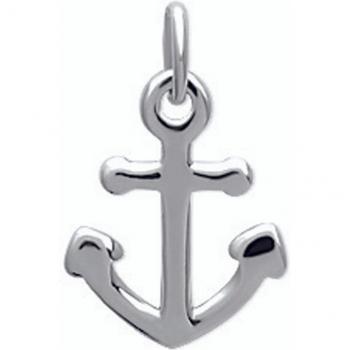 Marine Anchor Colgante Plata Rodiada 15x12 mm