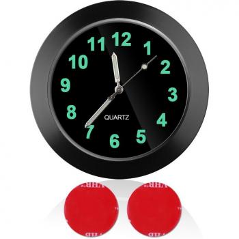 Stick-On Luminous Car Clock
