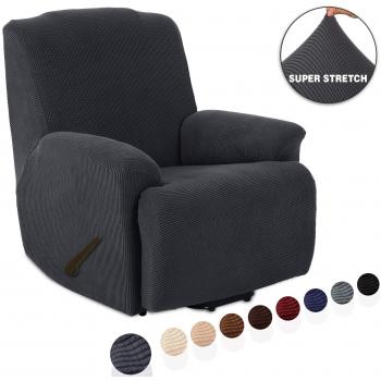 Housse de Fauteuil Relax TIANSHU 1 Pièce Jacquard Extensible