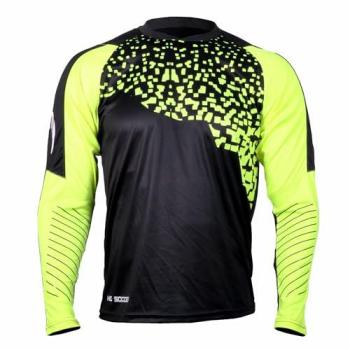 HO Soccer Kontrol Black Lime Long Sleeve Shirt XL Male