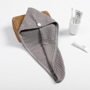 Waffle Fabric Hair Wrap