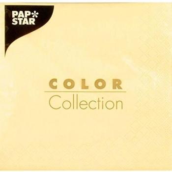 Papstar Serviettes Lavables Ivoire