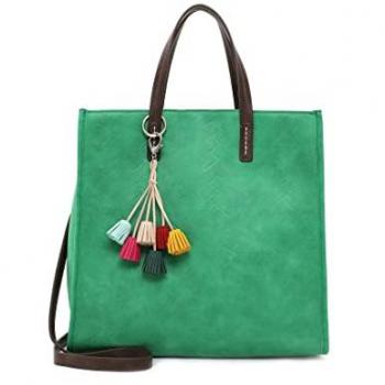 Tamaris Shopper Laureen 32080 Apfelgrün (2-teiliges Set)