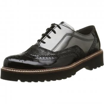 Gabor Damen Derby Schnürhalbschuhe 52.665, Mehrfarbig