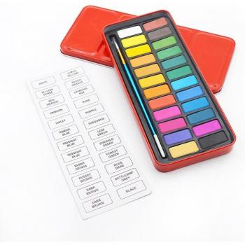 AquaSolid 12,18,24 – Stylo-Pinceau Professionnel