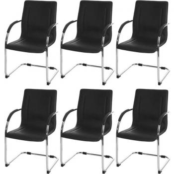 Set di Sedie da Sala in Acciaio Cromato 6