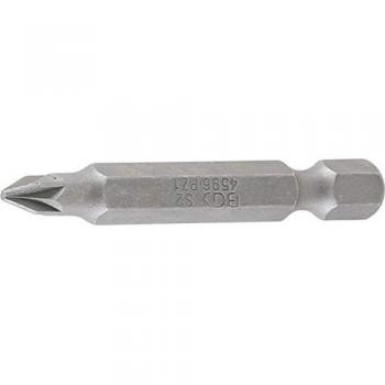 BGS 4596 Schraubbit – 50 mm Länge, 6,3 mm Hex‑Antrieb, Kreuzschlitz PZ1