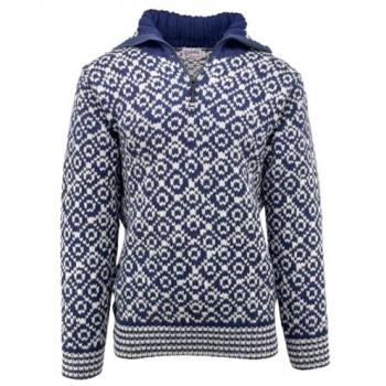 Nightwear Svalbard Wool Zip Neck for Men – Off White L