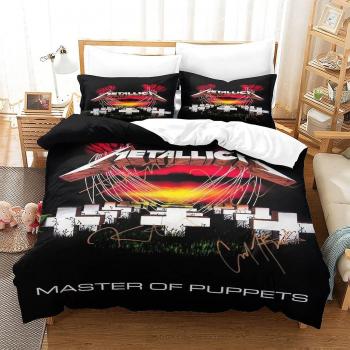 Housse de Couette Imprimée Metallica pour Ado