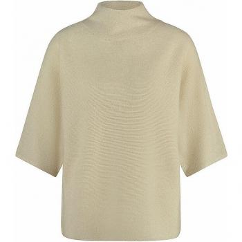GERRY WEBER Damen T-Shirt Creme 48