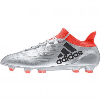 Adidas Men's X 16.1 FG Soccer Cleats, Silver, 9 UK