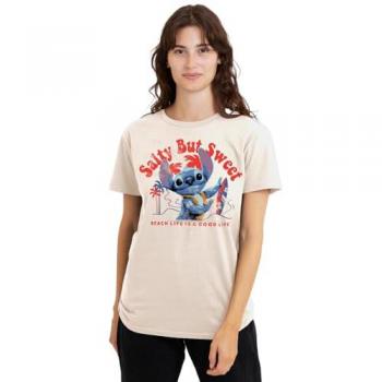 Disney Stitch Salty But Sweet Classic T-Shirt (Large) – Natural