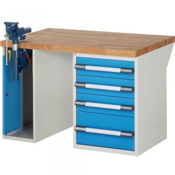 Établi Modulaire Eurokraft Pro Série 7000 avec Armoire