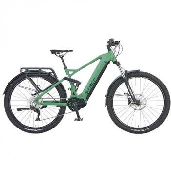 Prophete E-Bike »Stack 5.0«, 10 Gang, Shimano, Mittelmotor 250 W, (Akku-Ladegerät), Pedelec, Elektrofahrrad für Damen u. Herren, MTB, Mountainbike