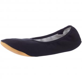 Beck Kunstleder-Schläppchen-Gymnastikschuh mit Gummi‑Sohle – 23-48 – rutschfest