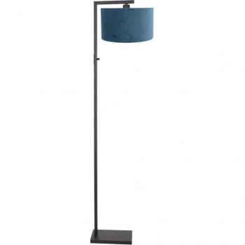 Lámpara de ambiente Stang negro metal velours Steinhauer