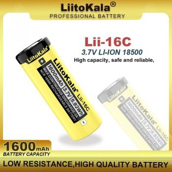 LiitoKala Lii-16C 1600mAh Lithium-Ionen Akku für Taschenlampen
