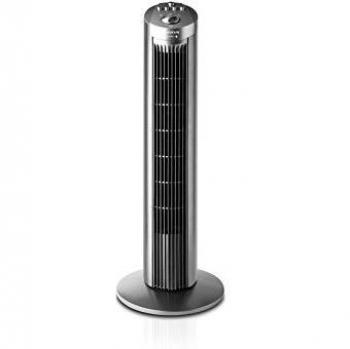 Ventilador De Torre taurus babel 3 velocidades 45w temporizador 120min 45 columna sin control remoto color 947244