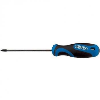 Draper Soft Grip Cross Slot Screwdriver No.1x75mm