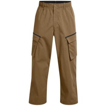 Pantaloni cargo UA Unstoppable Utility in brown con dettagli grigio scuro