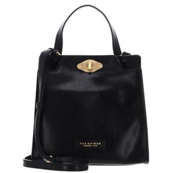 The Bridge Stodo Damen Schultertasche Leder 26 cm schwarz
