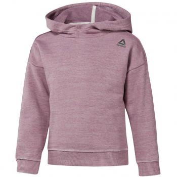 Reebok G Elem Marb Mel HDY Sweat-Shirt pour Fille L Rouge (Twisted Berry)