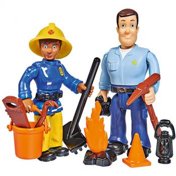 Poupées Sam le Pompier