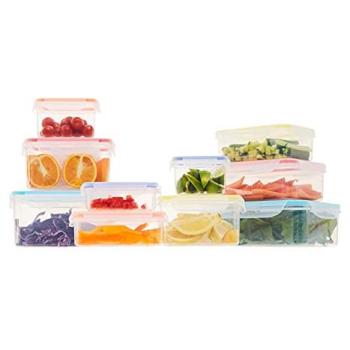 EcoSeal Clear Kitchen Containers – 10 Pack