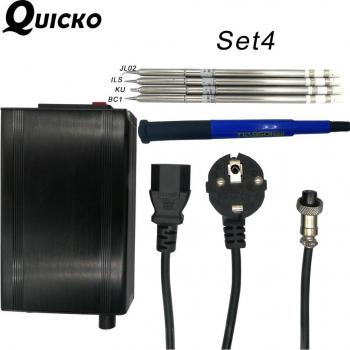 QUICKO STC T12 OLED Löteisen Bahnhof 108W für HAKKO Tipps