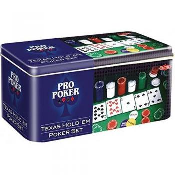 Tactic Games UK Pro Poker Texas Hold'em Set