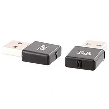T’nB MicroWiFi Stick ADWF300N – 300 Mbps, Compact, Veilige WPS