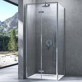 Douche sans receveur, paroi en verre sécurisé 70 × 75 × 195 cm