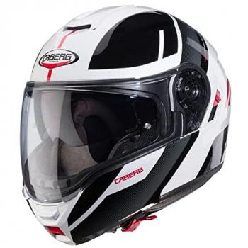 Casco Integral Caberg Levo X Manta Gris/Blanco/Rojo