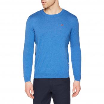 Napapijri Decatur 1, Suéter de Hombre, Talla XXX-Large, Color Turquesa
