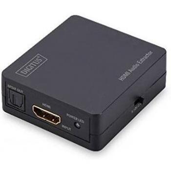 Adaptador HDMI a HDMI con salida de audio Digitus DS 40132