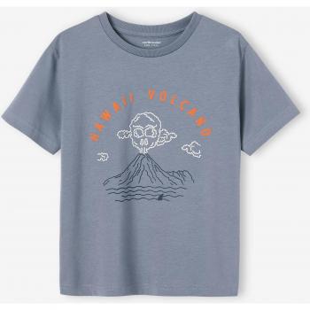 Detail Puff Ink T‑Shirt – Denim Blue for Boys (18M to 2Y)
