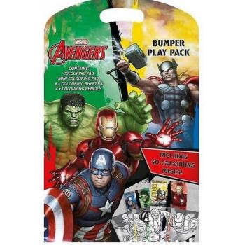 Set di Disegno Marvel Avengers (14 Pezzi)