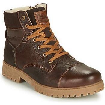 Botines de Cuero Bullboxer para Niño, Color Marrón ALL518E6LA-BRWN