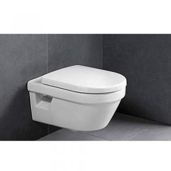 Villeroy & Boch Architectura Tiefspül WC ohne Spülrand Set mit Sitz CeramicPlus