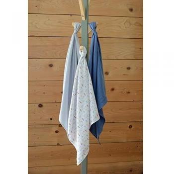 BÉABA, Langes Bébé Ultra doux, Respirant, Motif Paris