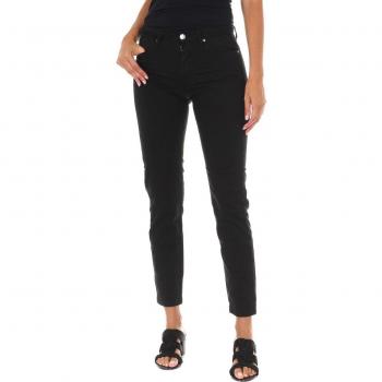 Vesteje Pantalón Tejano Corto con Bajo, Talla 28, Blanco – Modelo 10DB50281-B075