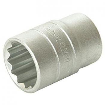 Teng Bi-Hexagon Socket 12-Point Regular A/F 1/2in Drive 1.1/8in TENM120136