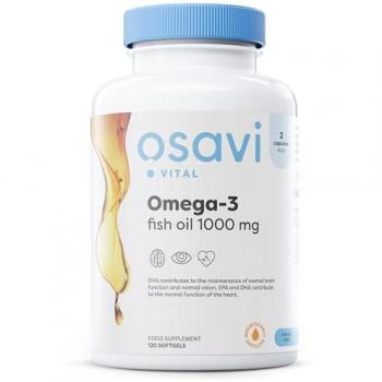 Omega‑3 Lemon Softgels – 1000 mg, 120 pieces