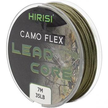 Ligne de pêche à la carpe 35lb Leadcore 7m