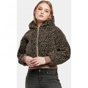 Urban Classic AOP Women’s Short Sherpa Fleece – Leo L