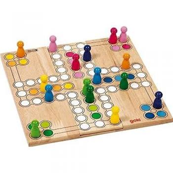 Gioco Ludo Tradizionale in Legno
