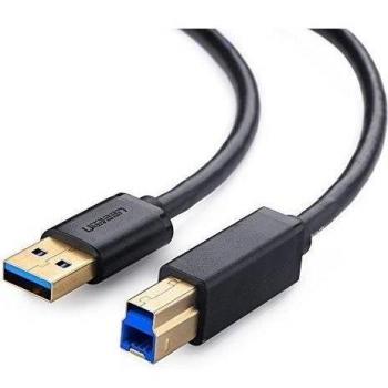 Cable USB Ugreen 2m USB A a USB B Macho Macho Negro