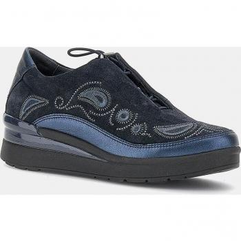 STONEFLY CREAM 21 VELOUR/LAMINATED LTH 219983 AZUL