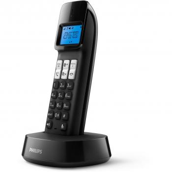 Teléfono inalámbrico Philips D1411B/23 negro